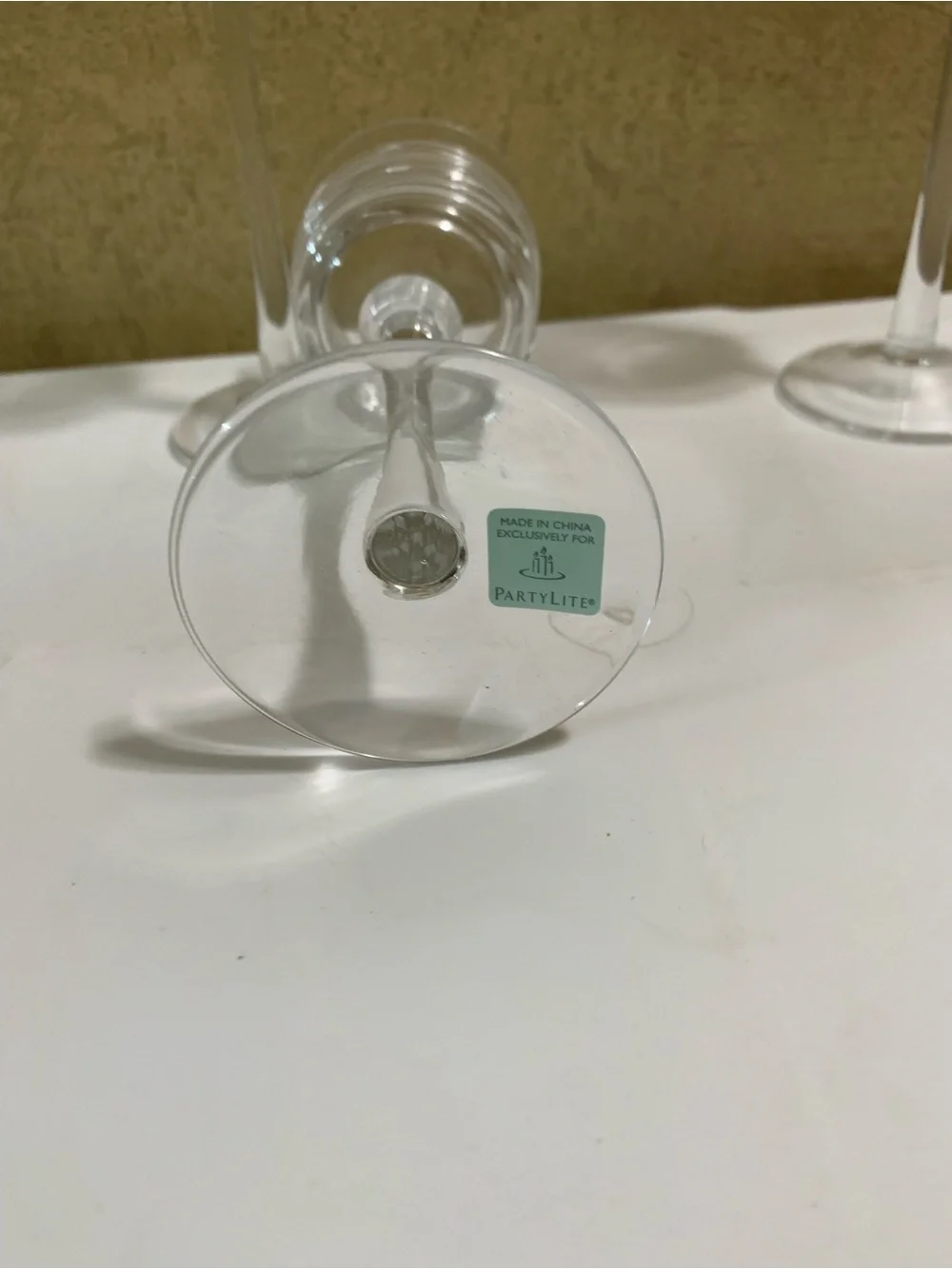 Candlelite partylite clear